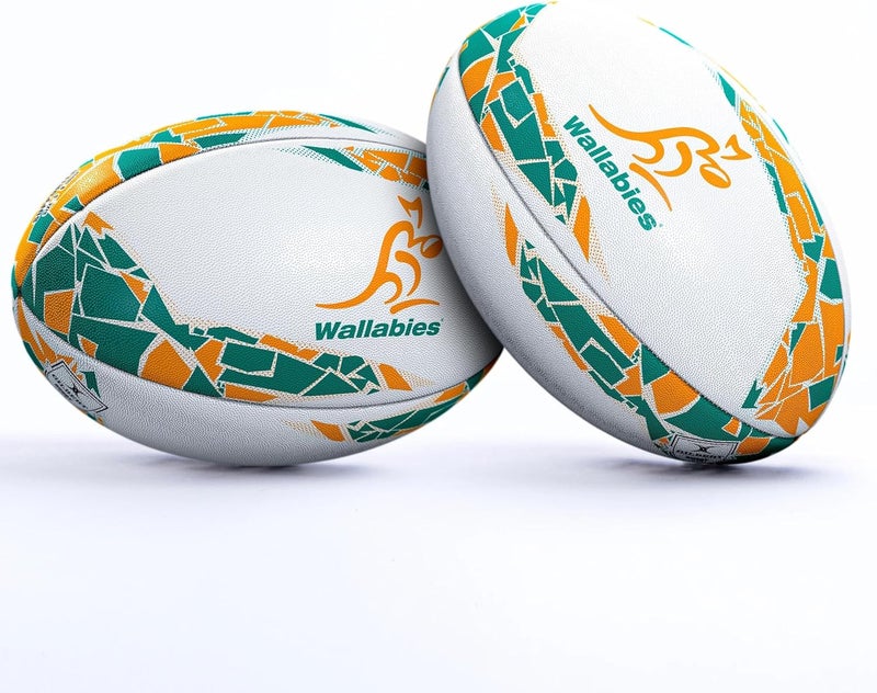 Gilbert Australia Rugby Supporter Ball, Size 5 - Image 2